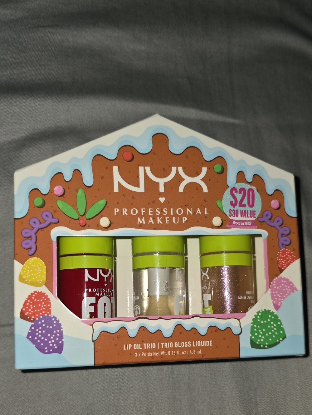 NYX Lip Oil Trio